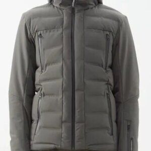 Men's Capranea Avaloq II Down Ski Jacket - Black Ink Green - EU 52 US 42 L